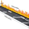 3D Water Vapor Fireplace (150cm) Review: cool fake flames, but not plug-and-play