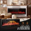 PURFINO 50" Electric Fireplace Review: media-wall heater with lots of effects and a few quirks