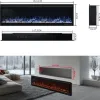 Oxhark Flame 60" Electric Fireplace Review: Big wall fire, small hassle