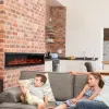 MachenFlame 127 cm Electric Fireplace Review: slim heater with flexible installation and flashy flames