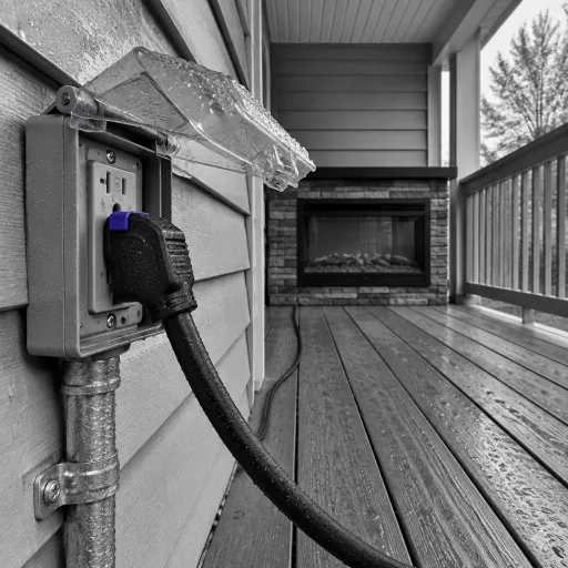 What the 2026 NEC outdoor GFCI rule means for your covered-porch electric fireplace
