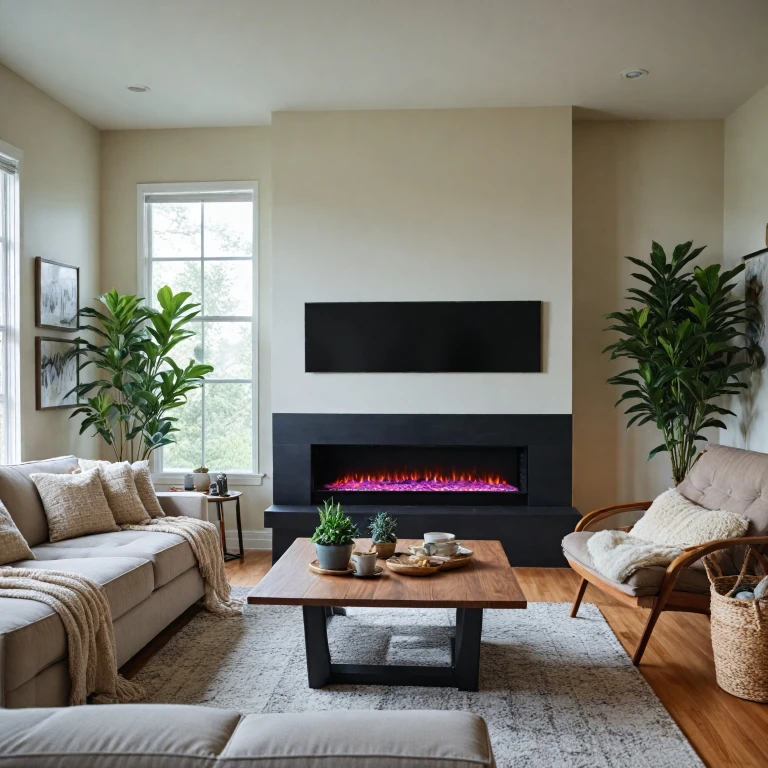 Exploring the Benefits of a 50-Inch Electric Fireplace