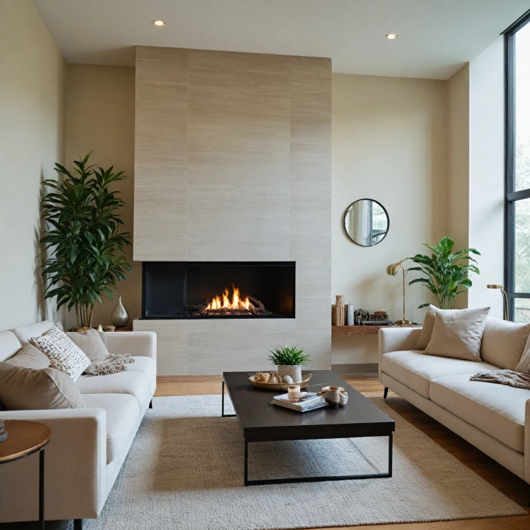 Enhance Your Home with a Stylish Wall-Mounted Fireplace