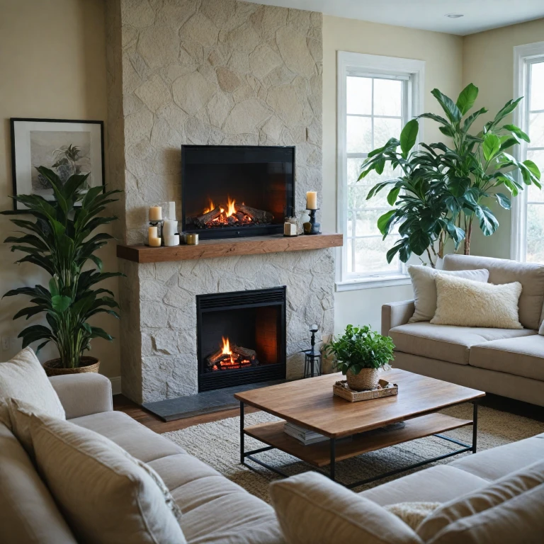 Enhance Your Home with a Plug-In Electric Fireplace