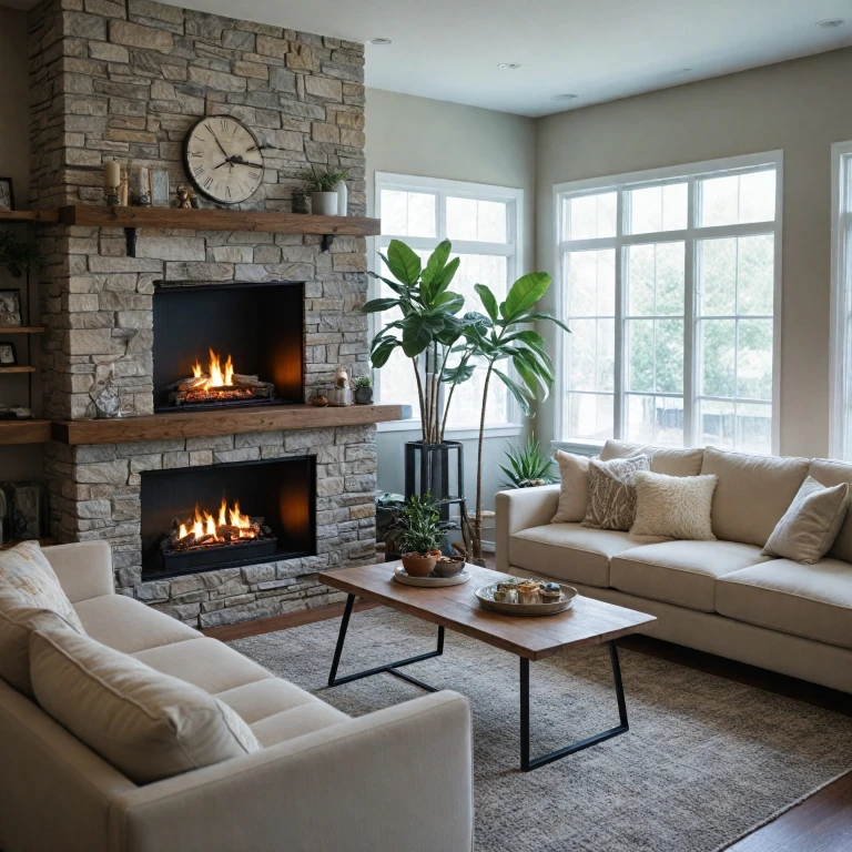 Embracing the Warmth of a Modern Electric Fireplace