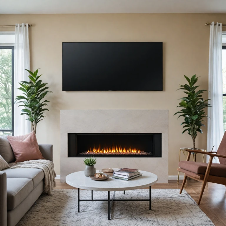 Enhance Your Home with Wall-Mounted Electric Fireplaces