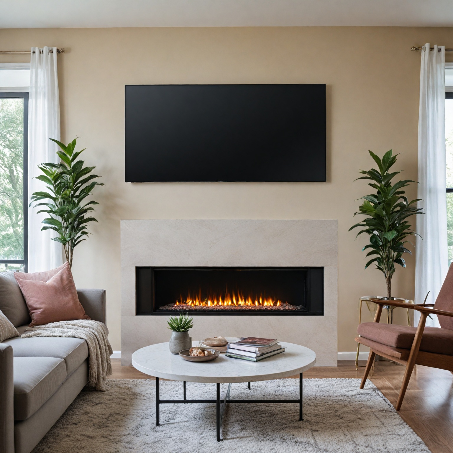Enhance Your Home with Wall-Mounted Electric Fireplaces