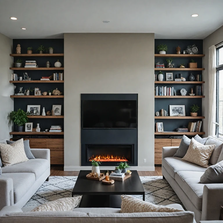 Creative Built-In Electric Fireplace Ideas for Your Home