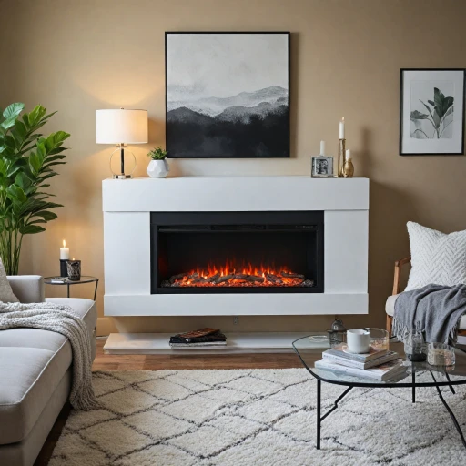 Enhance Your Home with a Stylish White Electric Fireplace