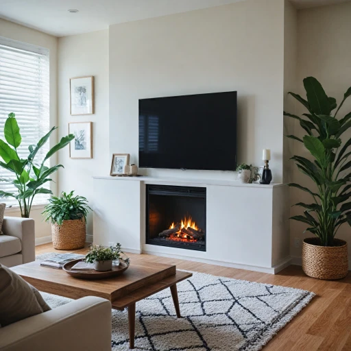 Enhance Your Living Space with a White Electric Fireplace TV Stand