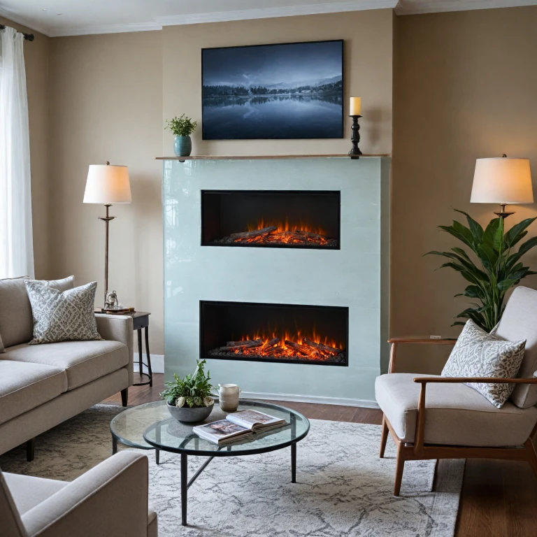 Enhancing Your Electric Fireplace with a Glass Firescreen