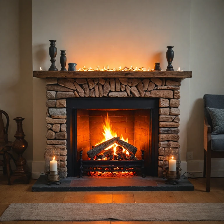 Enhance Your Electric Fireplace with Ceramic Fireplace Logs