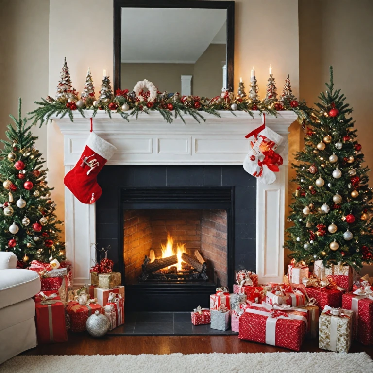 Creative Ways to Hang Stockings on Your Electric Fireplace