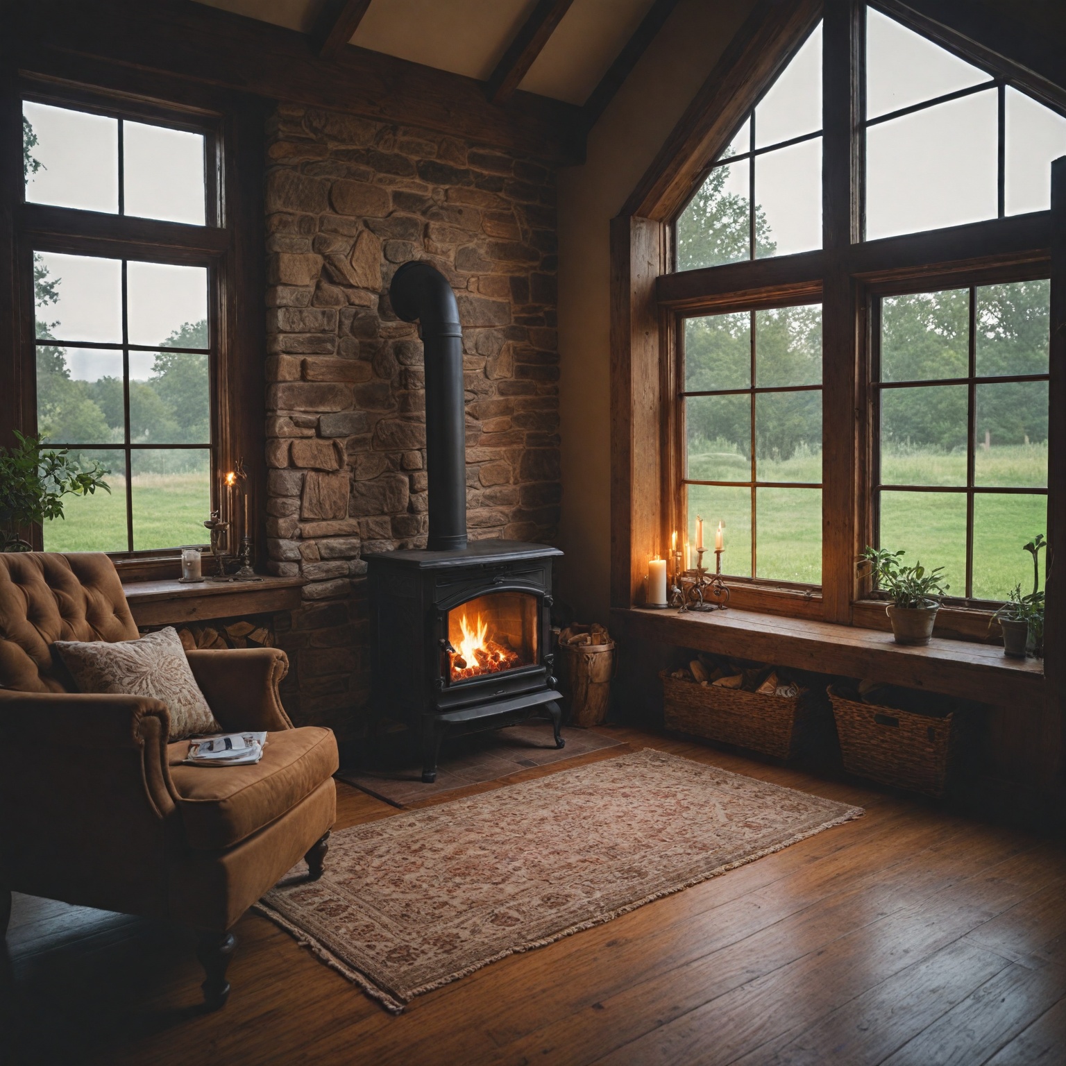 Exploring the Charm of Farmhouse Electric Fireplaces - Elect