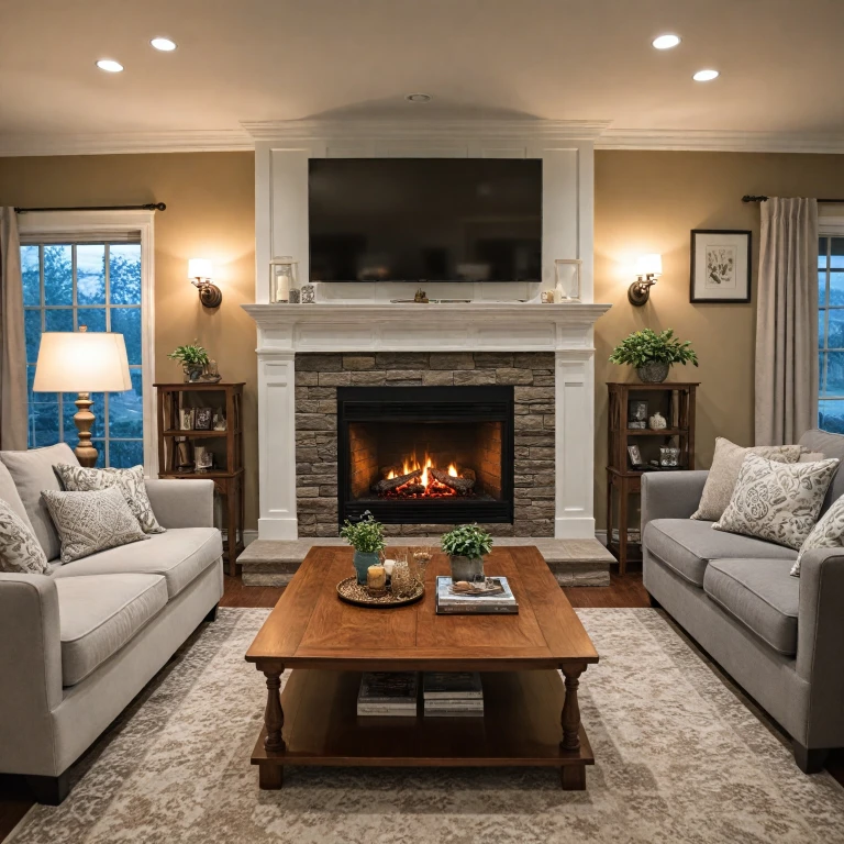 Exploring the Benefits of a Large Electric Fireplace with a Mantel