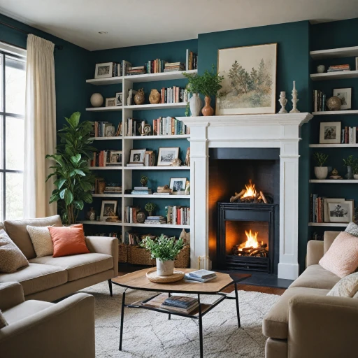 Enhance Your Space with a Bookshelf Fireplace