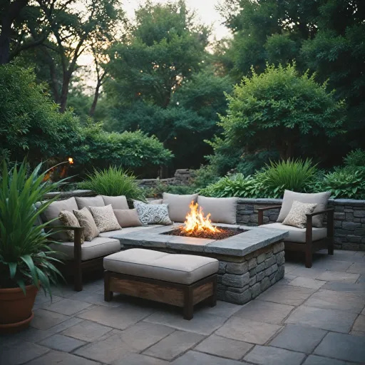 Enhance Your Outdoor Ambiance with a Fire Glass Fire Pit