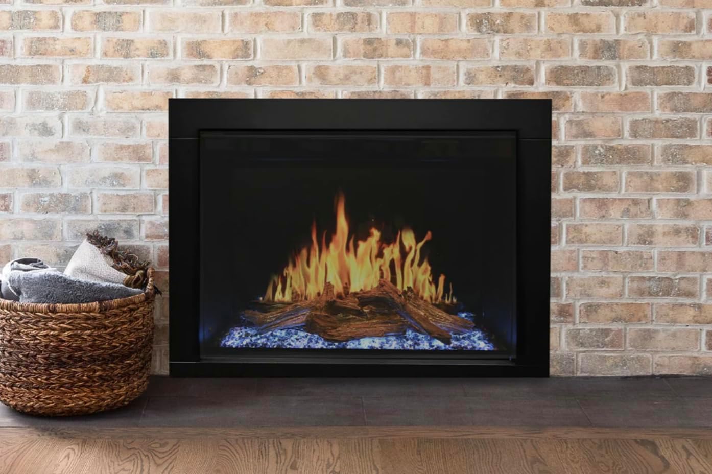 Orion Traditional 36-inch Heliovision Virtual Smart Built in Electric Firebox OR36-TRAD - Electric Fireplaces