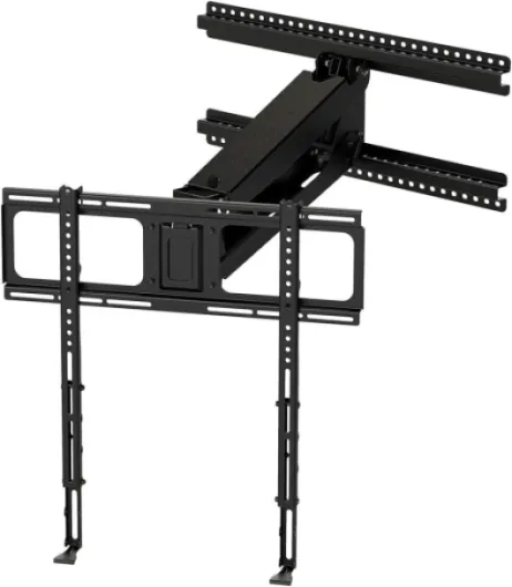MM340 Above Fireplace Pull Down TV Mount- Televisions 44" to 80" Up to 90 lbs - Safe Auto-Adjusting TV Mounts - Patented Motion Stops, Handles, Balancing Technology - Superior Steel