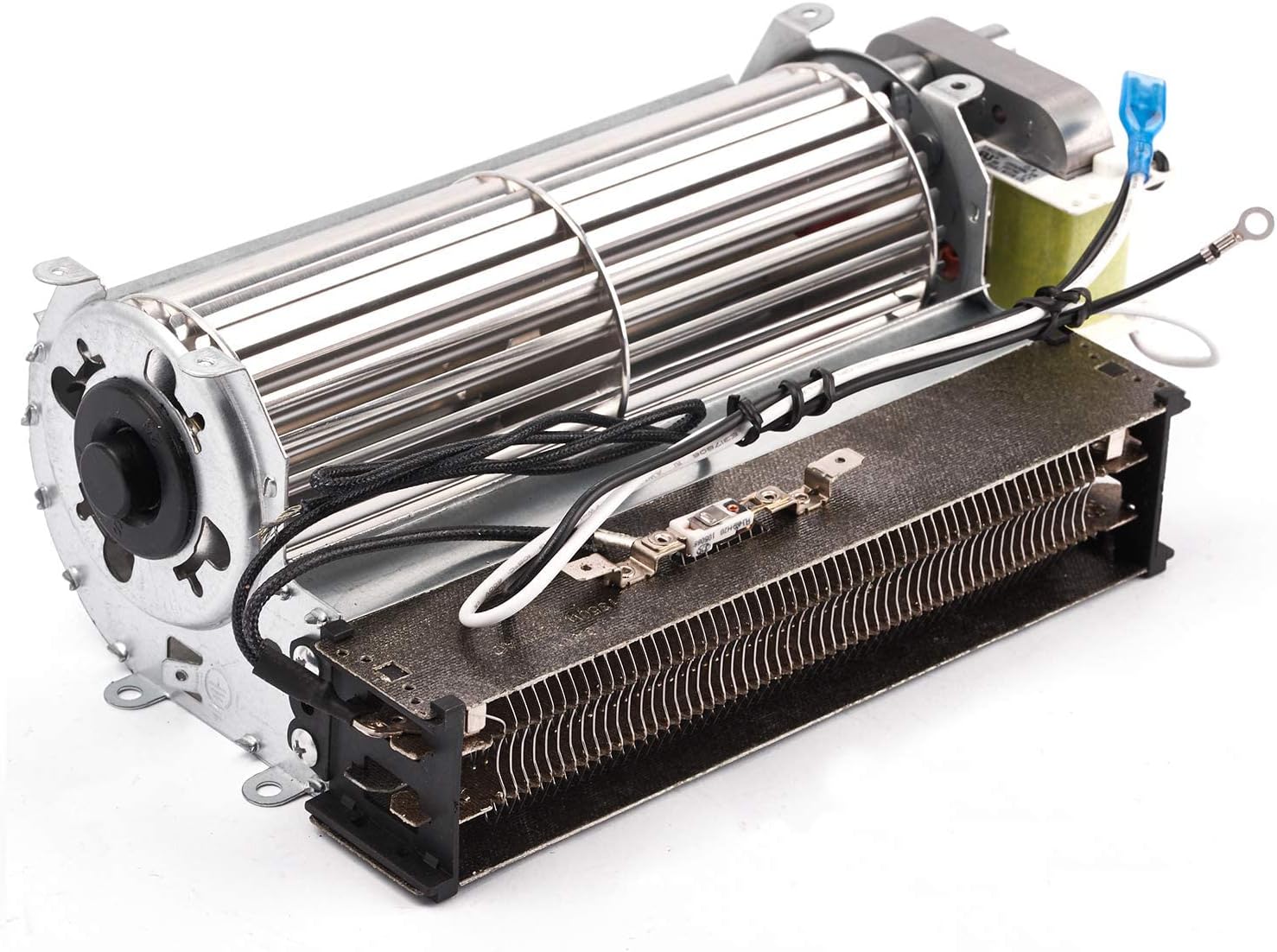 Electric Fireplace Blower Fan & Heater Element for Twin Star Electric Fireplaces, Wood Burning Stove, Fireplace Blower Motor Parts for Twinstar 28E05, 28E05R, TS-001, 23EF010GAA, 10QI071ARA Blower+Heater Element For Twin Star