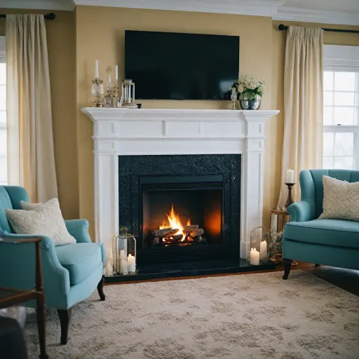 Enhancing your home ambiance with an electric fireplace with crystals