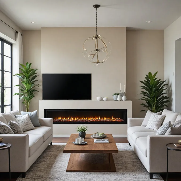 How an electric linear fireplace can transform your living space