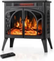 Electactic 24" Electric Fireplace Stove Review: Cozy looks, decent heat, a few quirks