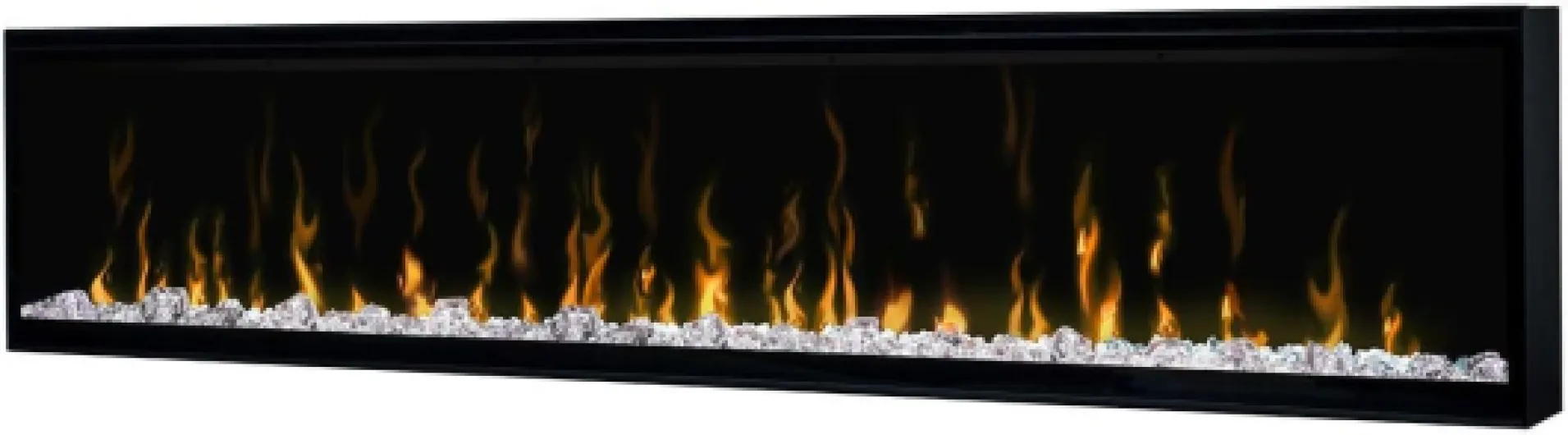 Dimplex IgniteXL 74" Built-in Linear Electric Fireplace (Model: XLF74), 8530/5118 BTU, 240/120 Volt, 2500/1500 Watt, Black 74" Black