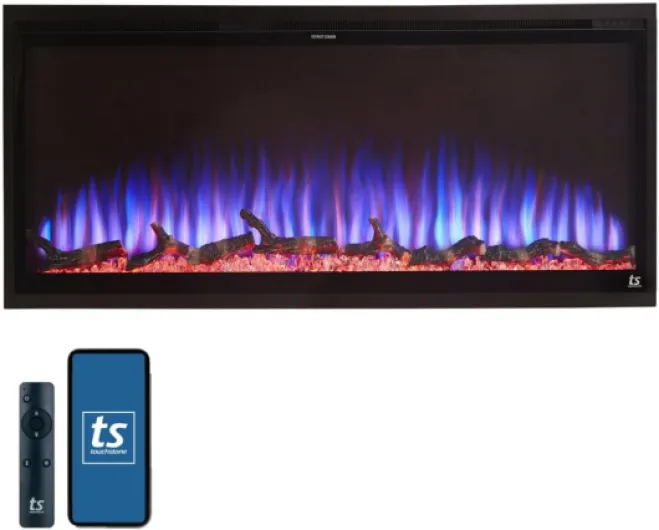 Touchstone Sideline Elite Smart 42" Review: a clean-looking smart fireplace for people who like tinkering with options