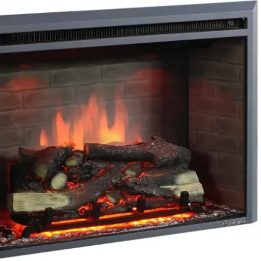 PuraFlame Western Electric Fireplace Insert Review: a realistic look without the wood hassle