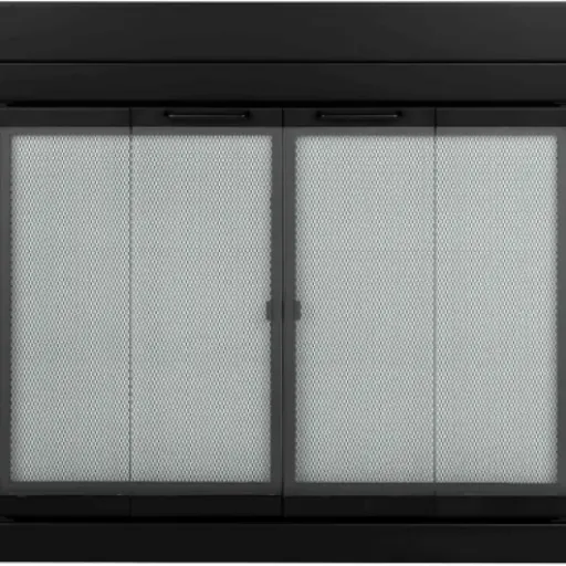 Pleasant Hearth AT-1002 Ascot Fireplace Glass Door Review: a heavy, no-nonsense upgrade for a tired masonry fireplace