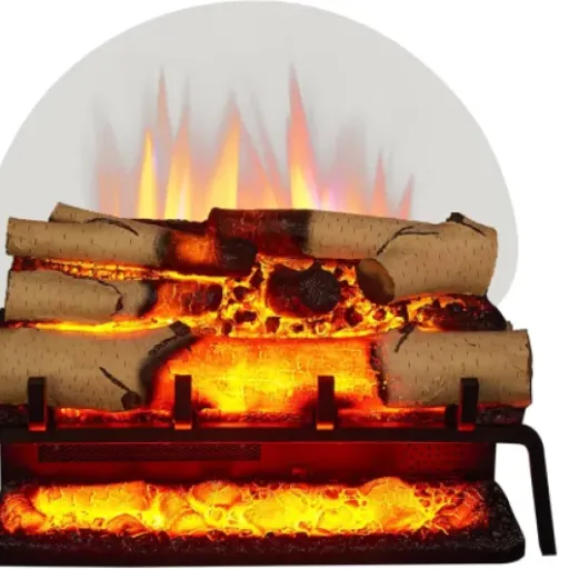 LegendFlame 23" Nora White Birch Review: fake logs that actually feel like a real fire