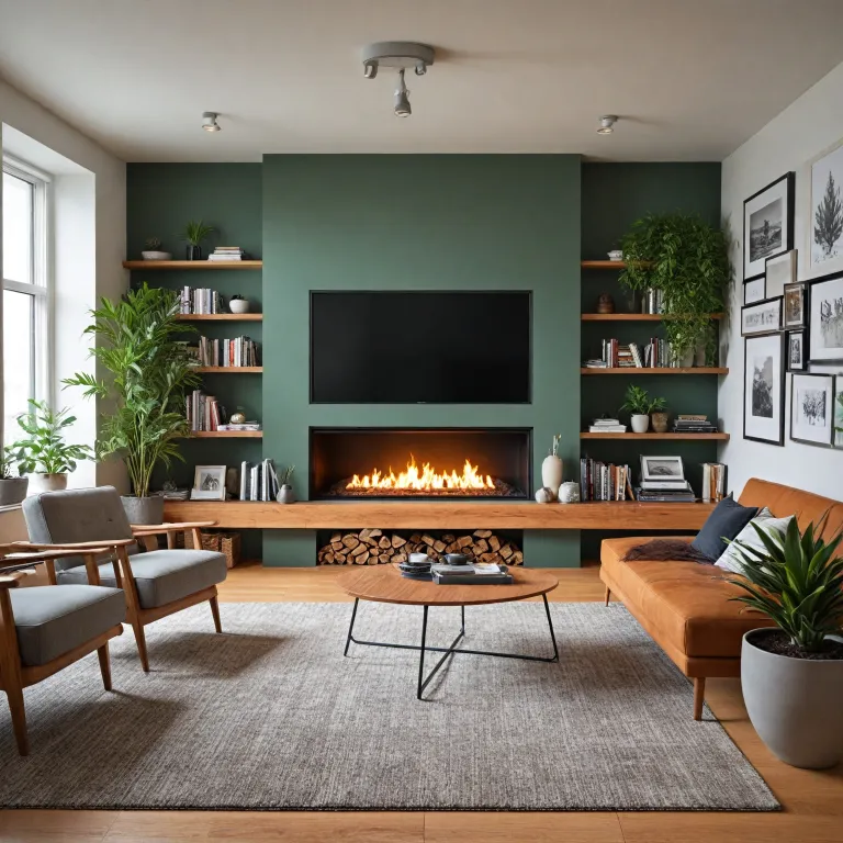 How an office fireplace transforms workspaces into warm, focused retreats