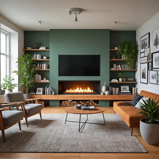 How an office fireplace transforms workspaces into warm, focused retreats