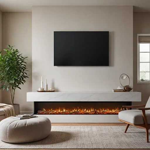 Electric log fireplaces that blend realistic flames with modern comfort