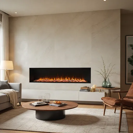 Smart home heating options for elegant comfort with electric fireplaces