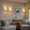 Battery powered wall sconces as a flexible lighting solution for every room