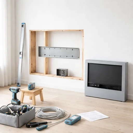 How to install a wall-mounted electric fireplace: the recess, the wiring, and the mistakes we keep watching people make