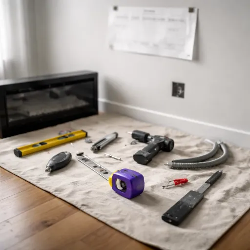 Choosing a wall mounted electric fireplace by the wall, not by the spec sheet