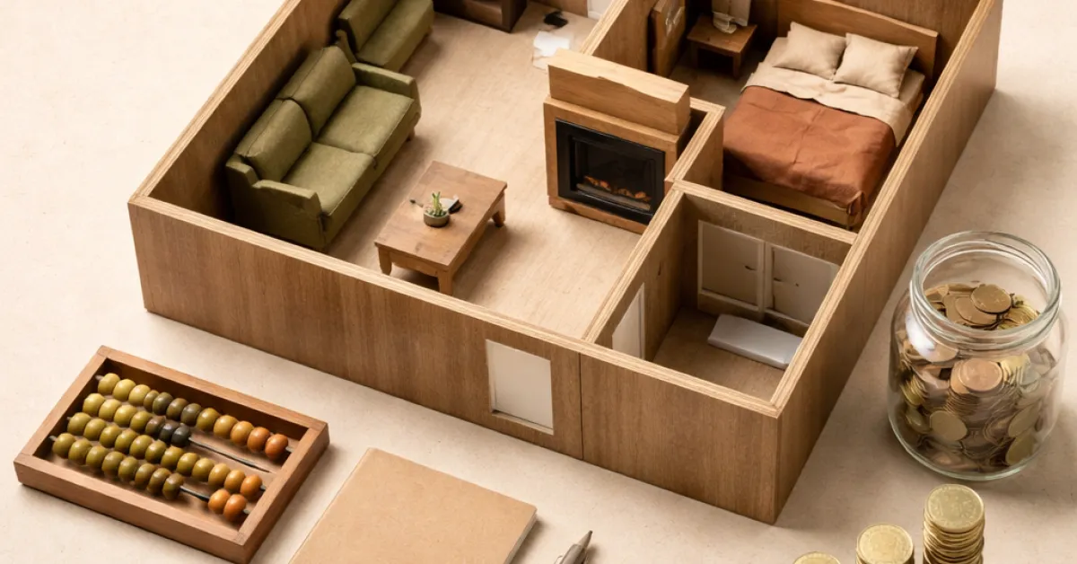 Zone heating in a one-bedroom apartment: the math that finally made our electric fireplace pay for itself