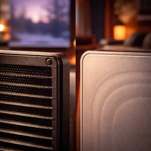 Infrared vs. fan-forced heat in electric fireplaces: the difference you feel at 3 a.m. in January