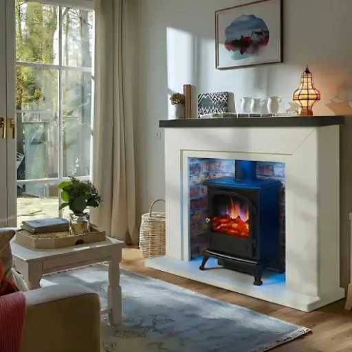 Endeavour Fires Farlington Electric Fireplace Review: a cosy fake log burner that actually feels like a real fire