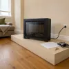 Plug-in electric fireplaces for renters: what your lease actually says and what landlords never check