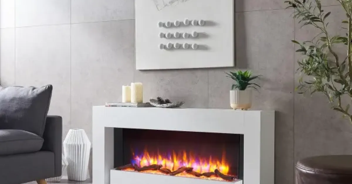 FLAMME Kingston 52" Electric Fireplace Review: a good-looking heater that mainly wins on ambience