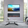 FLAMEKO 60" Avena Media Wall Electric Fireplace Review: slim, modern and mostly about the look