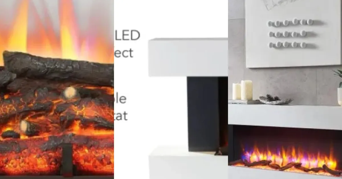 4 best electric fireplaces with adjustable heat settings: our comparison (June 2026)