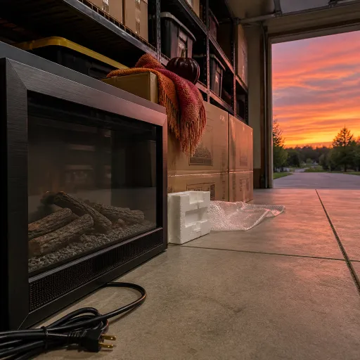 Summer is the cheapest time to buy an electric fireplace: what to grab now and store for October