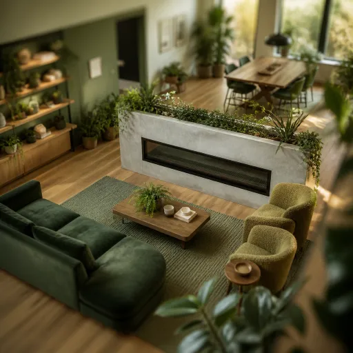 How a linear fireplace reshapes modern living spaces