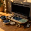 Running your electric fireplace in flame-only mode all summer: the settings, the draw and the styling payoff