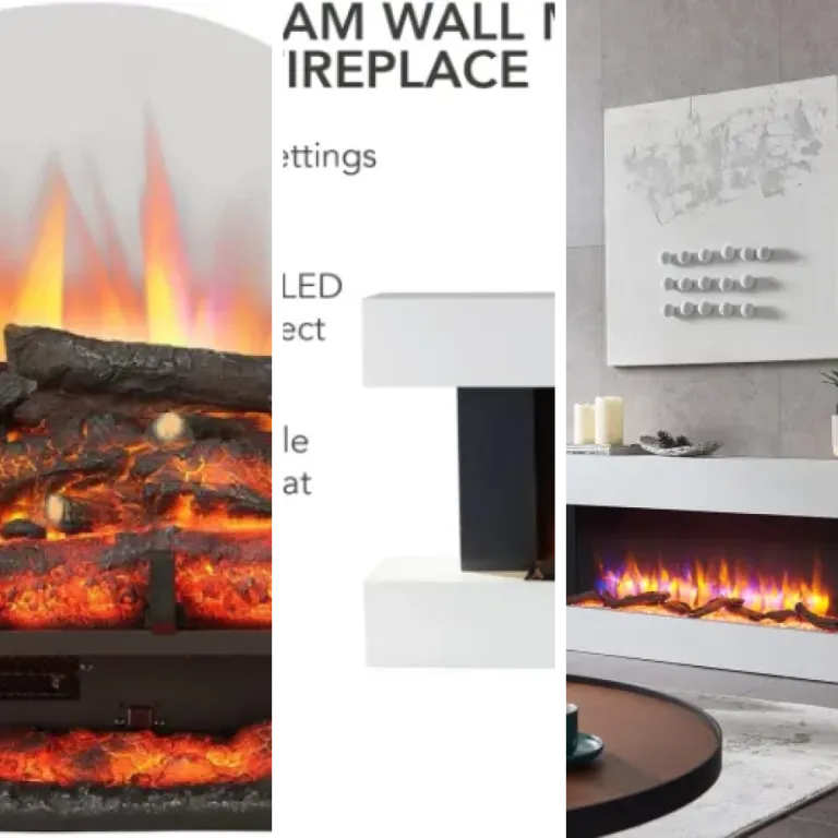4 best electric fireplaces with adjustable heat settings: our comparison (2026)